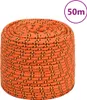 vidaXL Lodní lano oranžové 10 mm 50 m polypropylenu Náhled obrázku produktu 6