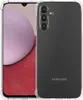 A clear, studio shot of a transparent phone case on a white background. The phone inside the case is partially visible. Produktbild-Vorschau