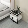Table de nuit avec lampe LED sans fil et tiroir Klaas Voir les images du produit 4