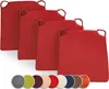 sunnypillow 4er Set Stuhlkissen mit Klettverschluss Produktbild-Vorschau 1