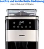 MEDION Kaffeemaschine mit Mahlwerk und Glaskanne (1,5 Produktbild-Vorschau 6
