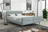 Polsterbett Doppelbett CREMONA 200x200cm Komplettset Stoff Produktbild-Vorschau 1