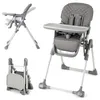 Chaise haute pliante pour jeunes enfants COSTWAY Chaise Voir les images du produit 1