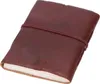 Notizbuch, Lederbuch, Tagebuch mit Ledereinband 50 Seiten - Produktbild-Vorschau 5