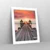 Poster - Poster ohne Rahmen - Brücke Holz Spaziergang - Produktbild-Vorschau 7