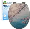 sanicomfort WC Sitz Cherry Blossom, MDF Holzkern, mit Produktbild-Vorschau 1