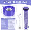 12 Stück Filter für  V7 V8-Serie,5 HEPA-Nachfilter und 5 Produktbild-Vorschau 5