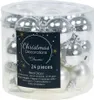 Weihnachtskugeln aus Silber, 24 Stück. 2,5 cm Produktbild-Vorschau 6
