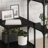 Półka na książki 4 pcs Czarny 40 x 40 x 1,5 cm Podgląd zdjęcia produktu 4