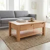 Couchtisch Kernbuche Massivholz 110x70 cm mit 2 Schubladen Produktbild-Vorschau 6