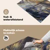 KitchenYeah© Herdabdeckplatte Marmor - Gold - Aquarell - Produktbild-Vorschau 2