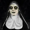 TETSMG spaventosa maschera da suora Halloween Cosplay in Anteprima dell’immagine prodotto 1