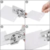 Kurtzy Ösenzange Set Lochzange mit 100 Ösen–16 cm Leder Produktbild-Vorschau 6