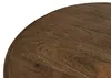 MASSIVMOEBEL24.DE Couchtisch Sheesham rund Ø 70 cm grau Produktbild-Vorschau 4