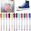 12pcs Kleidung Textilmarker Stift wasserdichte DIY T -Shirt Produktbild-Vorschau 2