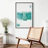Posterpapier Poster - Watercolor Pineapple 40x60 cm Blätter Produktbild-Vorschau 2