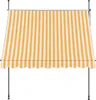 A striped awning is shown against a white background. Anteprima dell’immagine prodotto