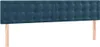 vidaXL Boxspringbett mit Matratze Dunkelblau 200x200 cm Produktbild-Vorschau 5