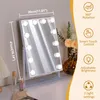 VANITII Miroir de maquillage avec éclairage 30 x 41cm Voir les images du produit 13
