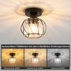 A collage showing a ceiling light fixture and three different lighting color temperatures. Voir les images du produit