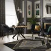 ML-Design 4er Set Esszimmerstuhl mit Rückenlehne, Schwarz, Produktbild-Vorschau 10