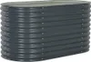 vidaXL Grządka stalowo-szara 160x80x81 cm Grządka warzywna Podgląd zdjęcia produktu 1