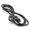 vhbw Netzkabel Schutzkontaktstecker für Kaltgeräte z.B. PC Produktbild-Vorschau 1