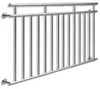 MONZANA® Französischer Balkon Edelstahl Pflegeleicht Produktbild-Vorschau 1