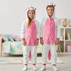 Piżama Onesie Kigurumi Kostium Przebranie Różowy Jednorożec Podgląd zdjęcia produktu 8
