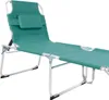 XXL Aluminium Gartenliege Sonnenliege Liege Kissen L200xB70cm Anteprima dell’immagine prodotto