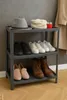 Stojak na buty 3 półki plastikowe GRANIT 70 cm Stojak na Podgląd zdjęcia produktu 2