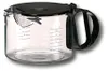 A clear studio shot of a coffee pot carafe with measurement markings. Anteprima dell’immagine prodotto
