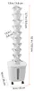 SucceBuy Hydroponik-Turm mit 50 Pods, 10 Ebenen, Produktbild-Vorschau 8