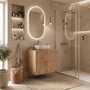 Rodan Mobile sottolavabo 60cm - Scanalato Rovere - Senza Anteprima dell’immagine prodotto 6