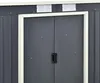 Juskys Metall Gerätehaus M mit Holzunterstand rechts, Produktbild-Vorschau 12