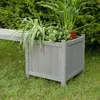 Gartenbank mit 2 Blumenkästen Garten Bank 2in1 Blumenkasten Produktbild-Vorschau 4