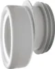 tecuro WC-Ablauf-Anschlussstutzen, exzentrisch, Ø 90/110 mm Produktbild-Vorschau 1