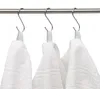 Duschtücher 5er Set, 70x140 cm, weiß, Baumwollmix Produktbild-Vorschau 3