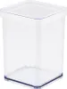 Premium Dose quadr. 1 l LOFT, Farbe:Transparent / Weiß Produktbild-Vorschau 1