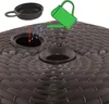 DEUBA® Sonnenschirmständer Poly Rattan Eckig bis Ø 26 mm Produktbild-Vorschau 12