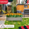KOTARBAU® Blumenkasten 79x39x30cm Pflanzkasten mit Vlies Produktbild-Vorschau 2