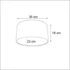 Samtlampenschirm Grün mit Goldener Innenseite Oval 35 23 18 Produktbild-Vorschau 3