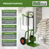Sackkarre Stahl 200 kg 113 cm Höhe große klappbare Produktbild-Vorschau 9