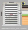 Doppelrollo Stahl 85x150cm Klemm-Fix - System Click Produktbild-Vorschau 3