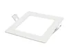 Luminaire encastré carré blanc 12 cm encastré LED 6W Voir les images du produit 5