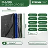 Plandeka Strong 3x4 m, 200 g/m, plandeka, antracyt, z Podgląd zdjęcia produktu 3