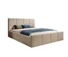 Polsterbett 160x200 Beige Boucle Stoff Bett mit Metall - Produktbild-Vorschau 7