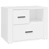 Nachttisch Weiß 60x36x45 cm Holzwerkstoff Produktbild-Vorschau 1