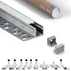 LED-Abschlussprofil F2 für Fliesen 2 m Silber für Produktbild-Vorschau 1