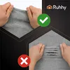 Ruhhy Pouf en tissu gris 60x30x30 cm 25996 ISOx Voir les images du produit 4